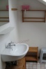 Waschbecken im Obergeschoss vom Ferienhaus